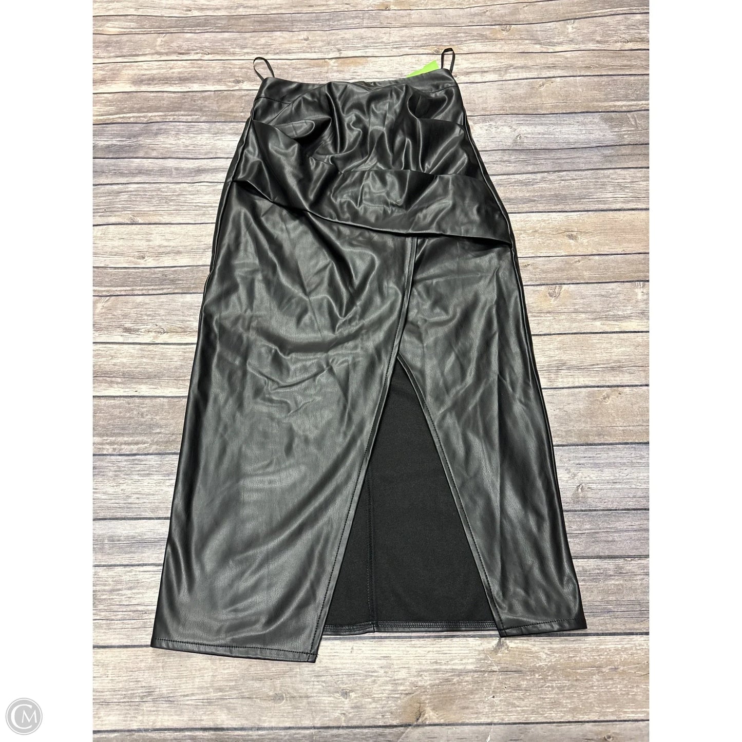 Skirt Midi By Commense In Black, Size: Xs
