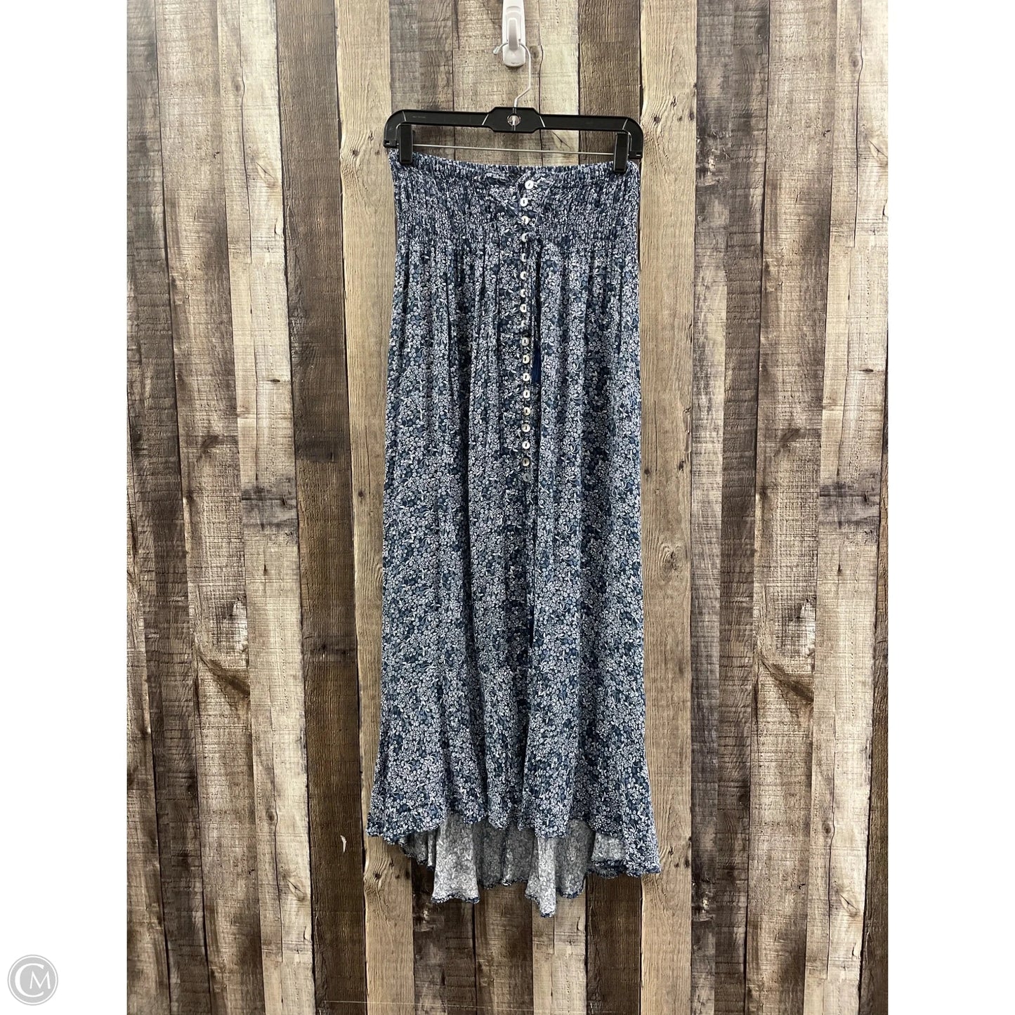 Skirt Maxi By Rachel Zoe In Blue & White, Size: S