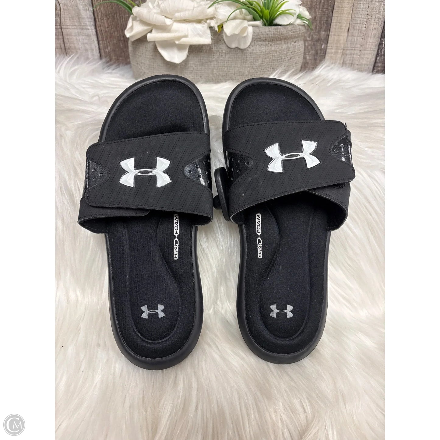 Sandals Sport By Adidas In Black, Size: 8
