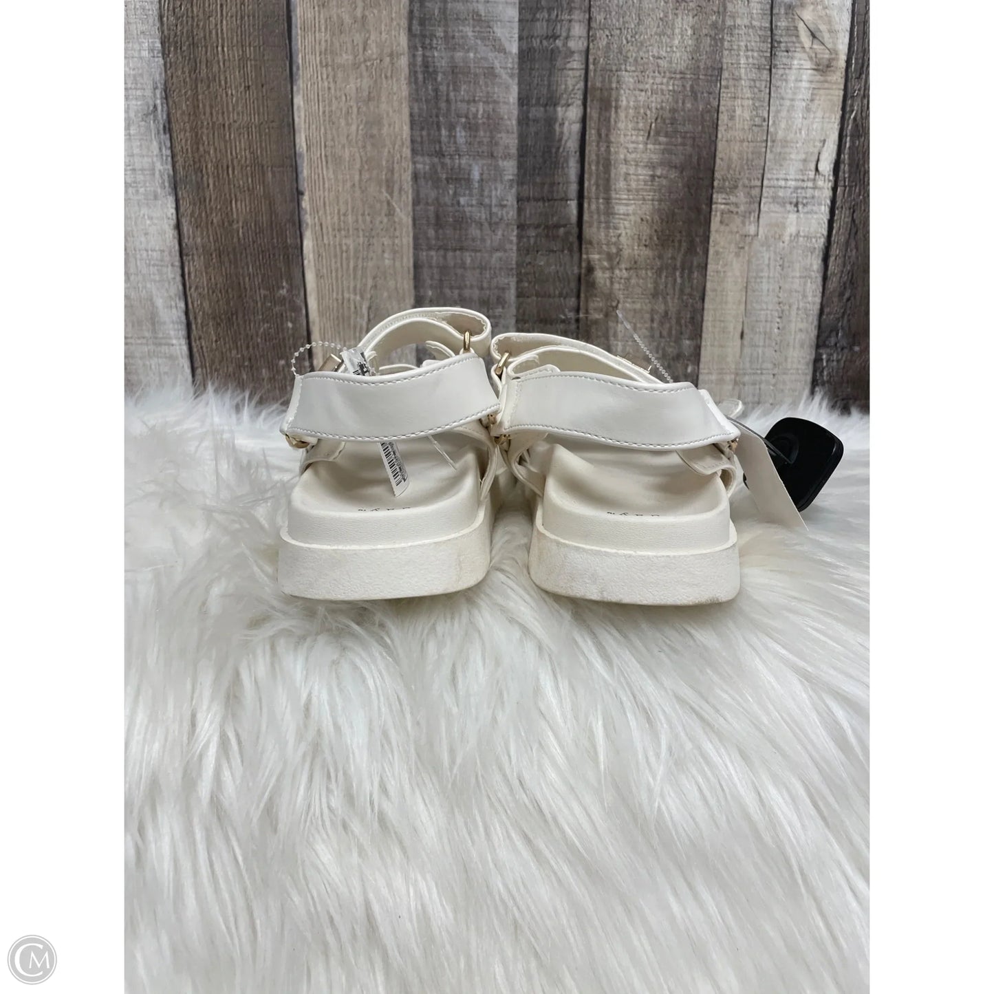 Sandals Flats By A New Day In Cream, Size: 6.5