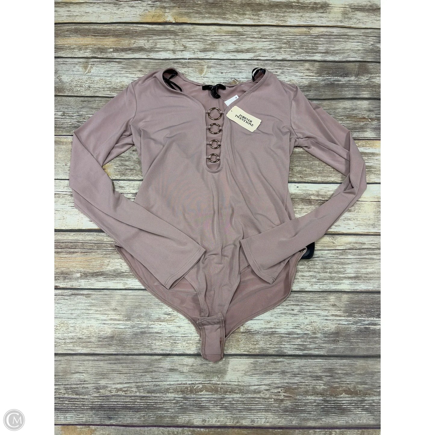 Bodysuit By Forever 21 In Pink, Size: L