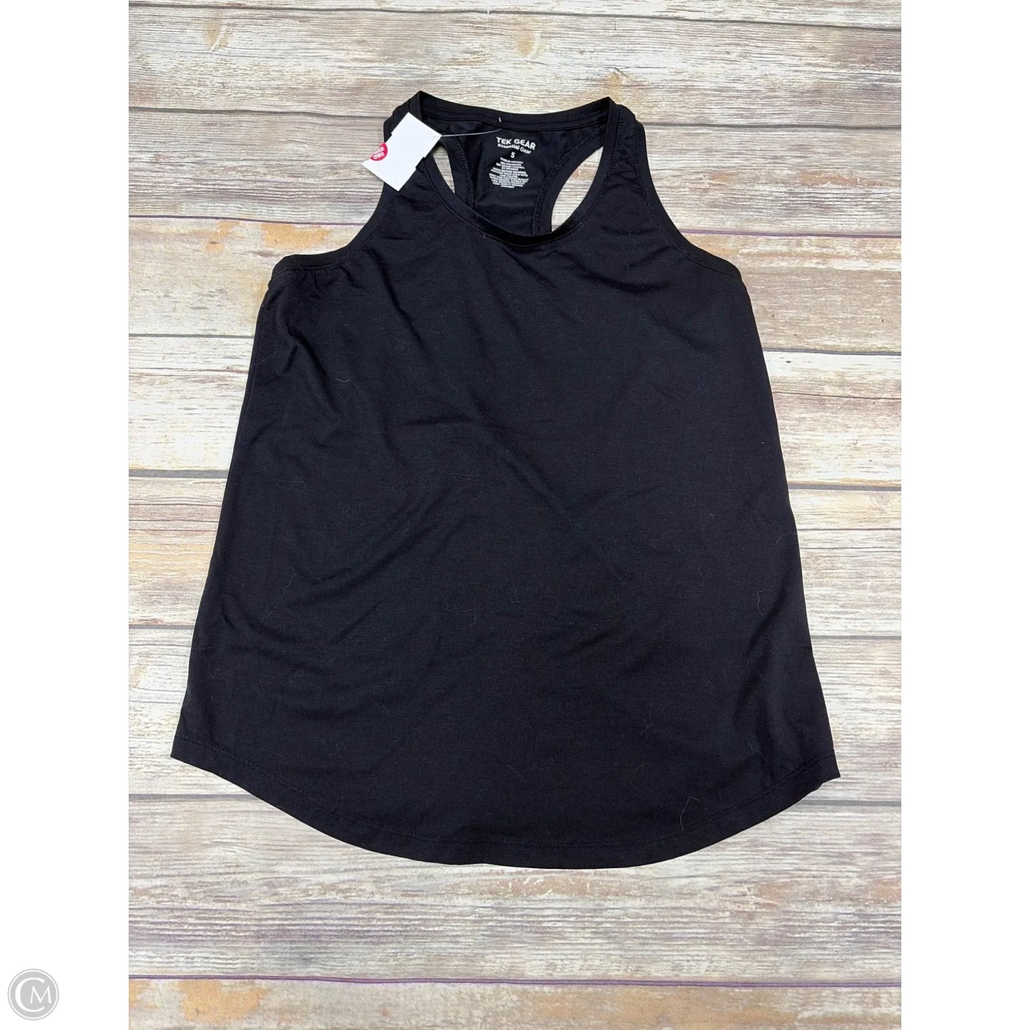 Athletic Tank Top By Tek Gear In Black, Size: S
