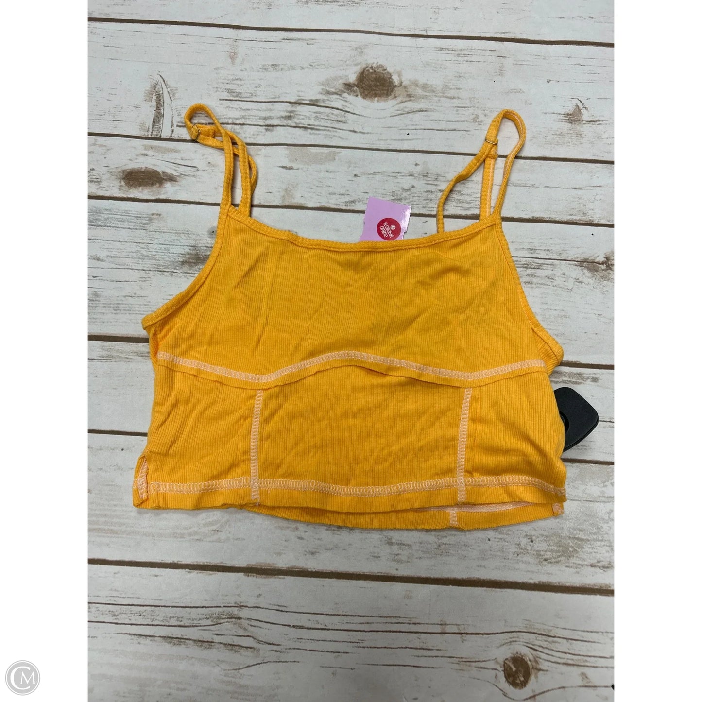 Tank Top By Cme In Orange, Size: M