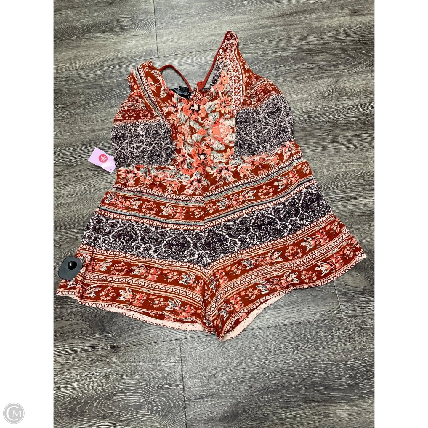 Romper By Angie In Multi-colored, Size: M