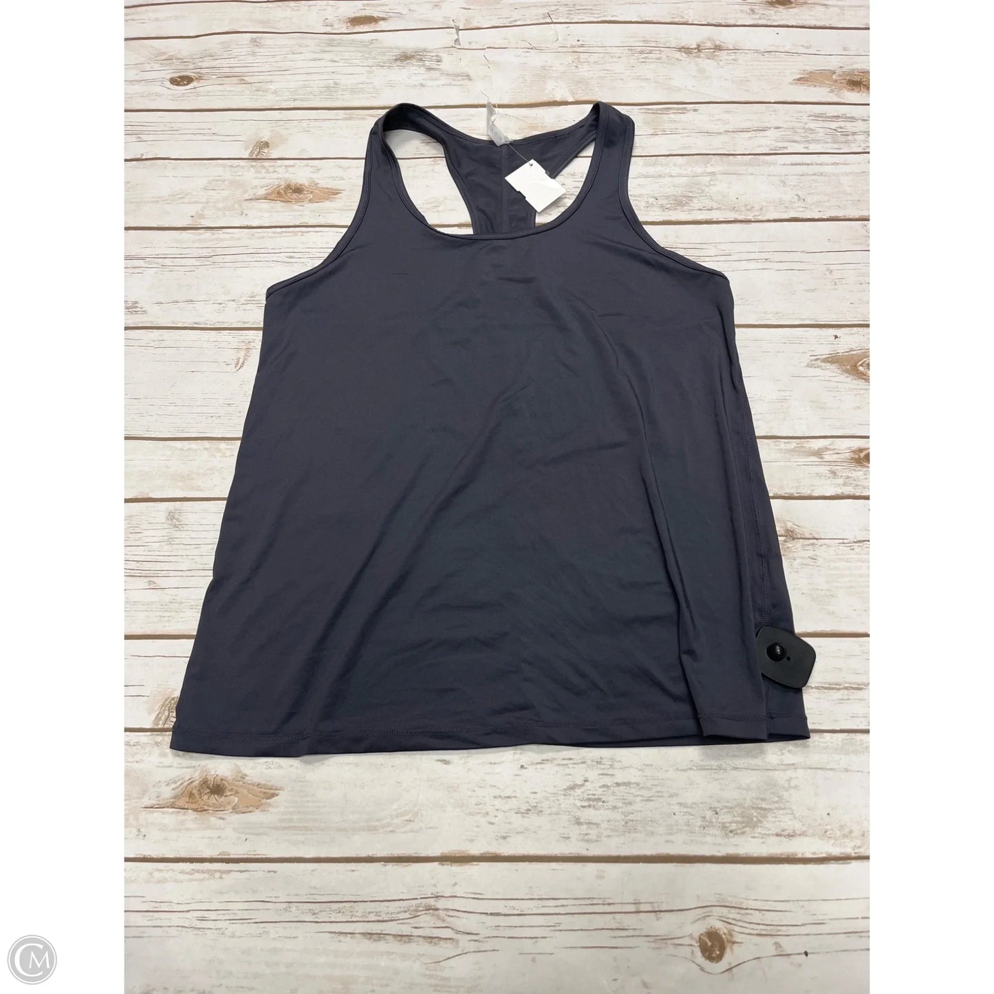 Athletic Tank Top By Fabletics In Grey, Size: M