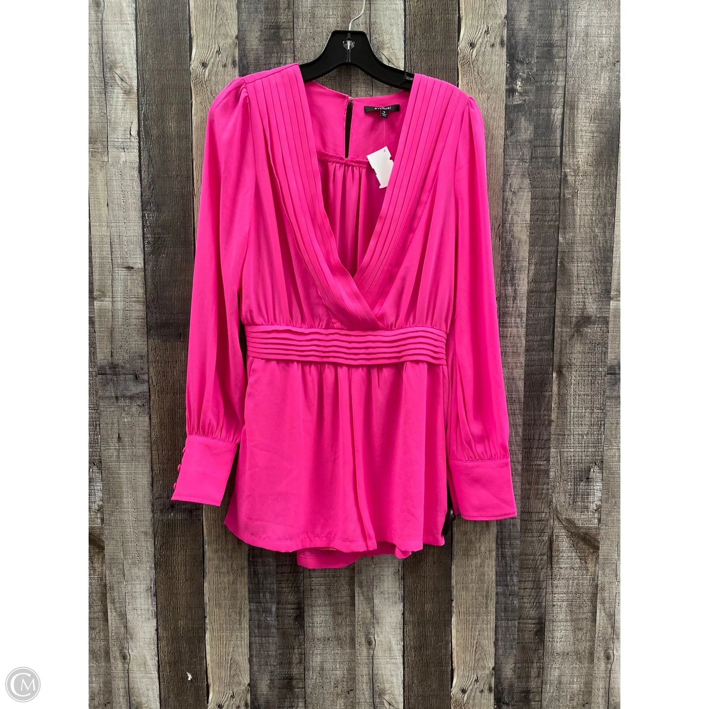 Dress Casual Midi By Cme In Pink & Purple, Size: S