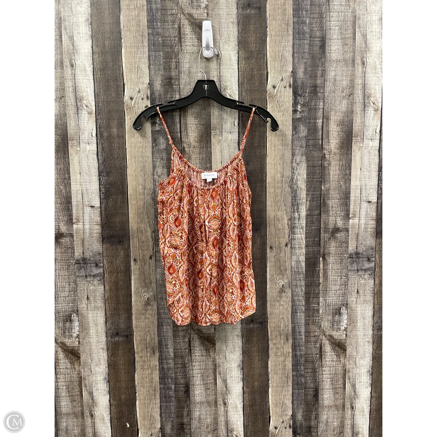 Top Sleeveless By Evereve In Orange, Size: M