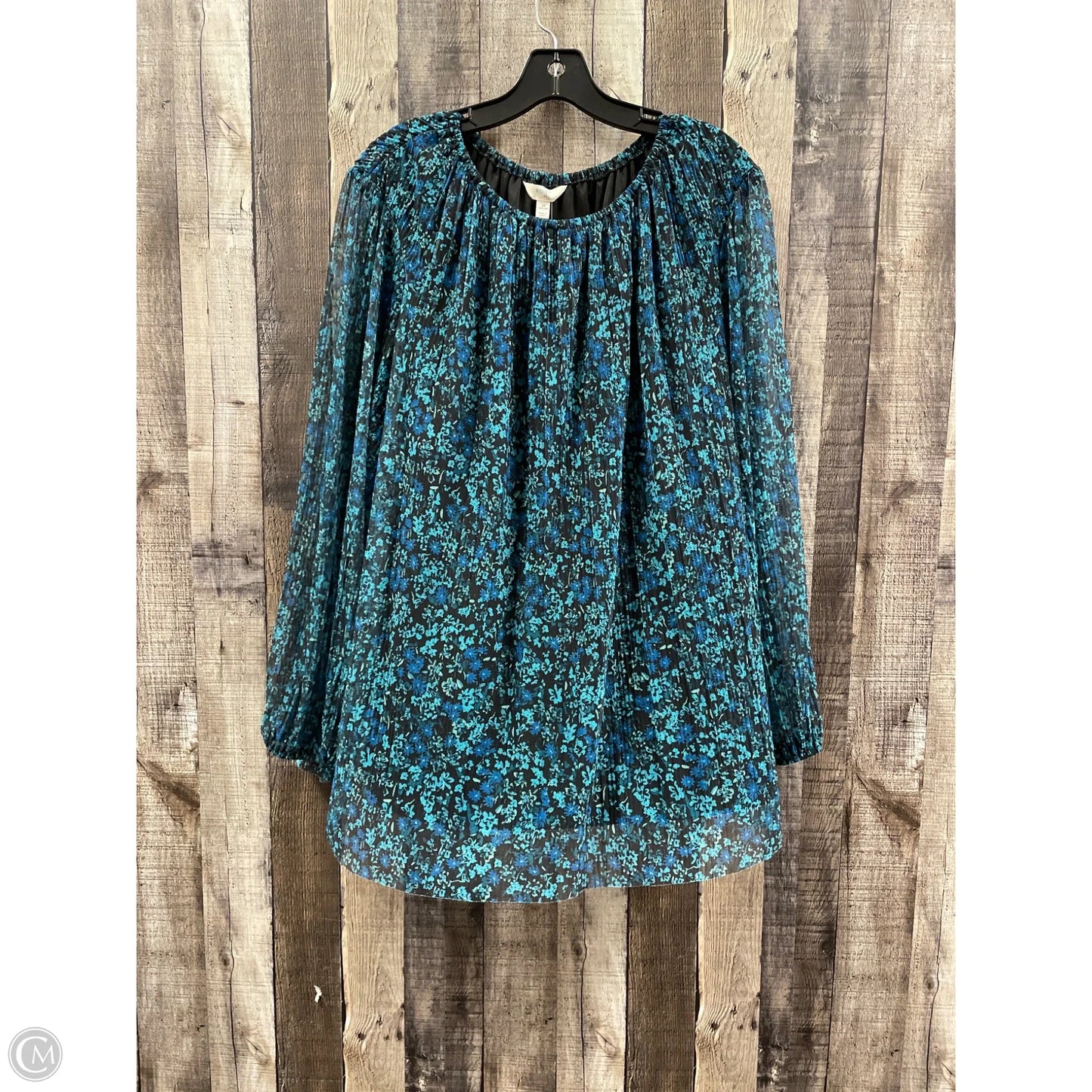 Top Long Sleeve By Terra & Sky In Multi-colored, Size: 2x