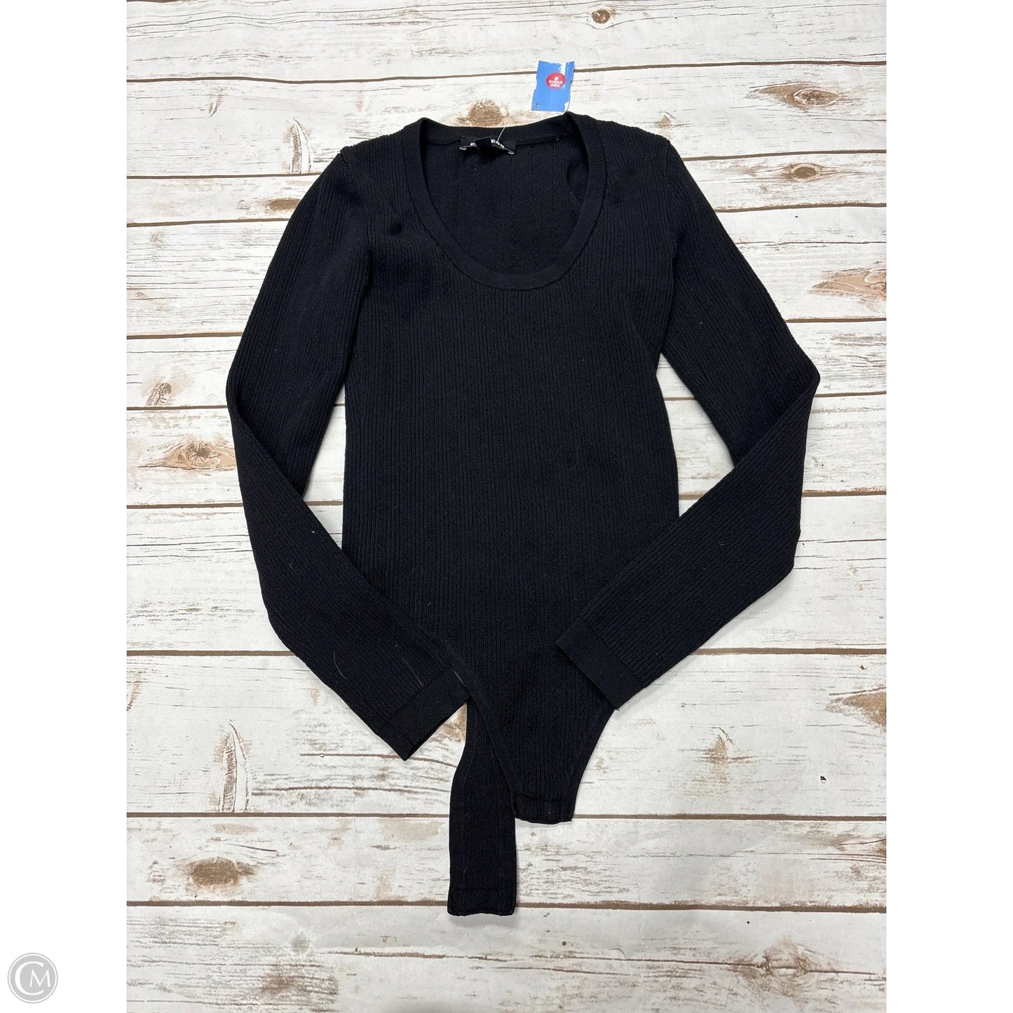 Bodysuit By Express In Black, Size: Xs