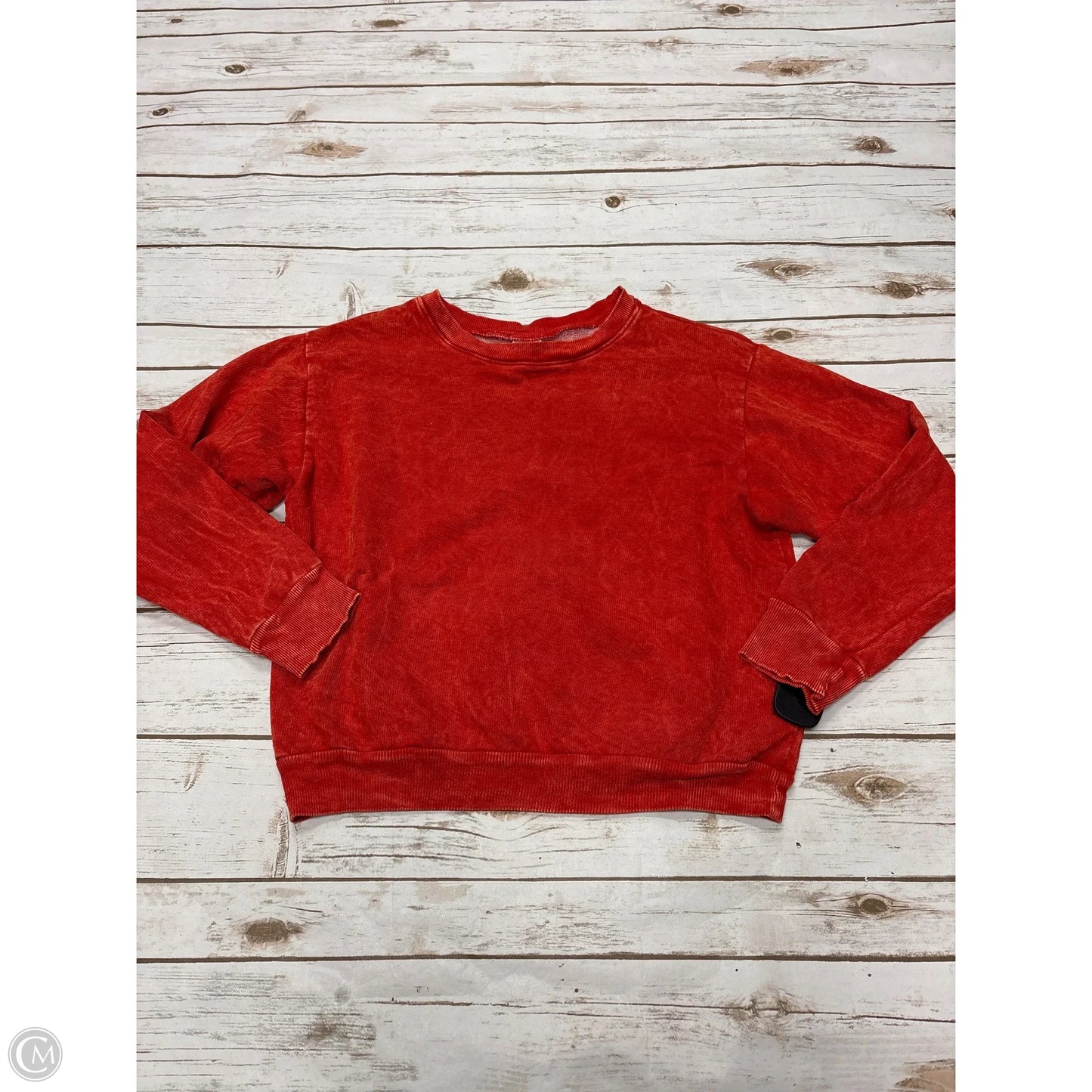 Sweatshirt Crewneck By Cme In Red, Size: S