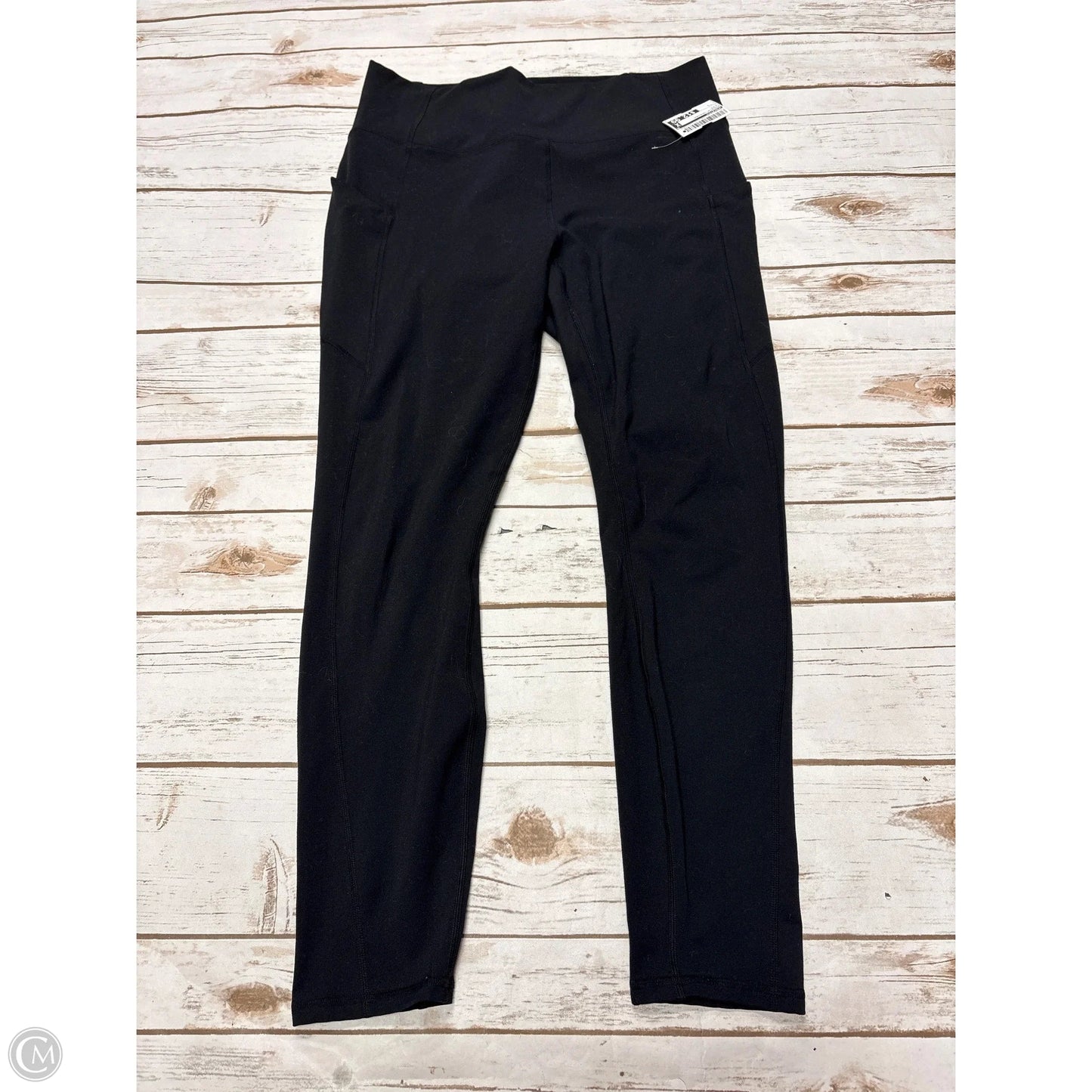 Athletic Leggings By Fabletics In Black, Size: L