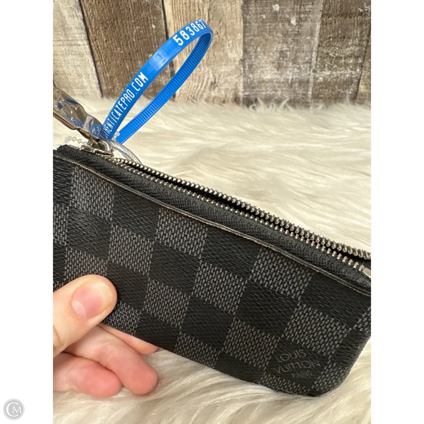 Key Chain Luxury Designer By Louis Vuitton, Size: Small