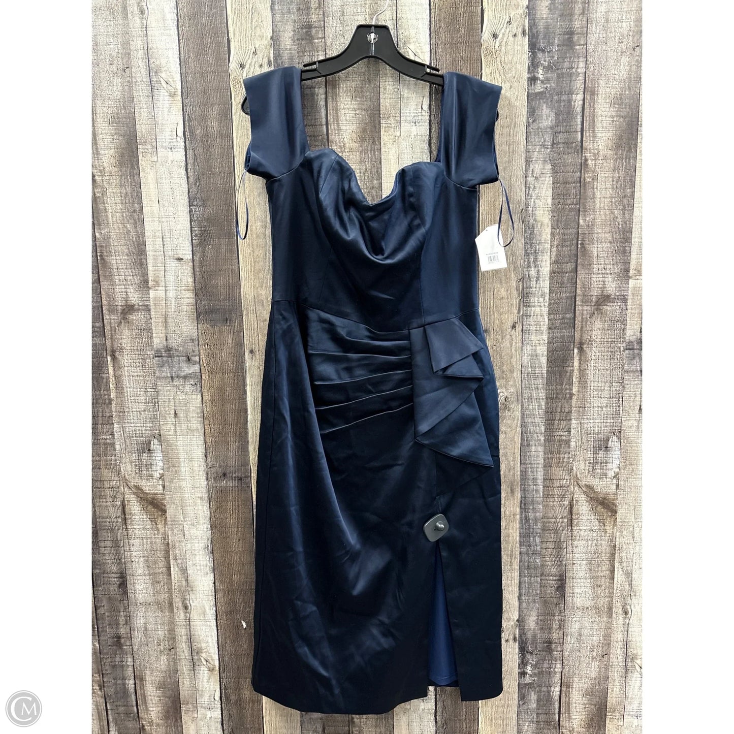 Dress Party Short By Dress The Population In Navy, Size: Xl