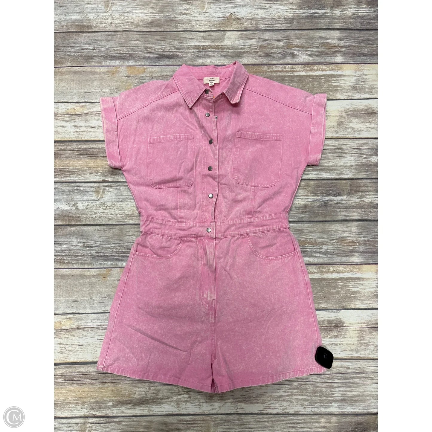 Romper By Entro In Pink, Size: M