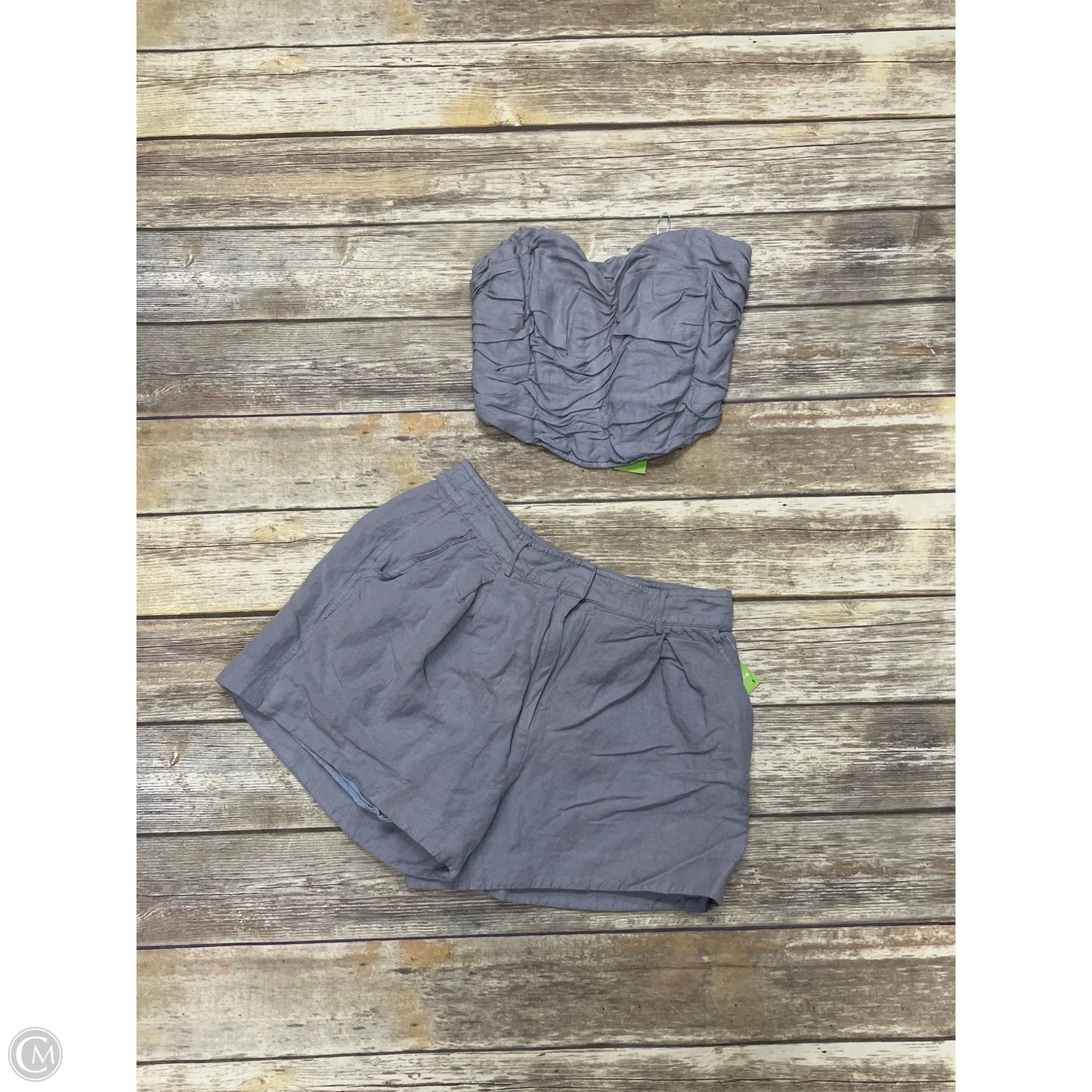 Shorts Set By Astr The Label In Blue, Size: M