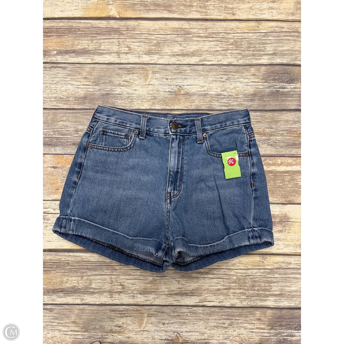 Shorts By American Eagle In Blue Denim, Size: 4