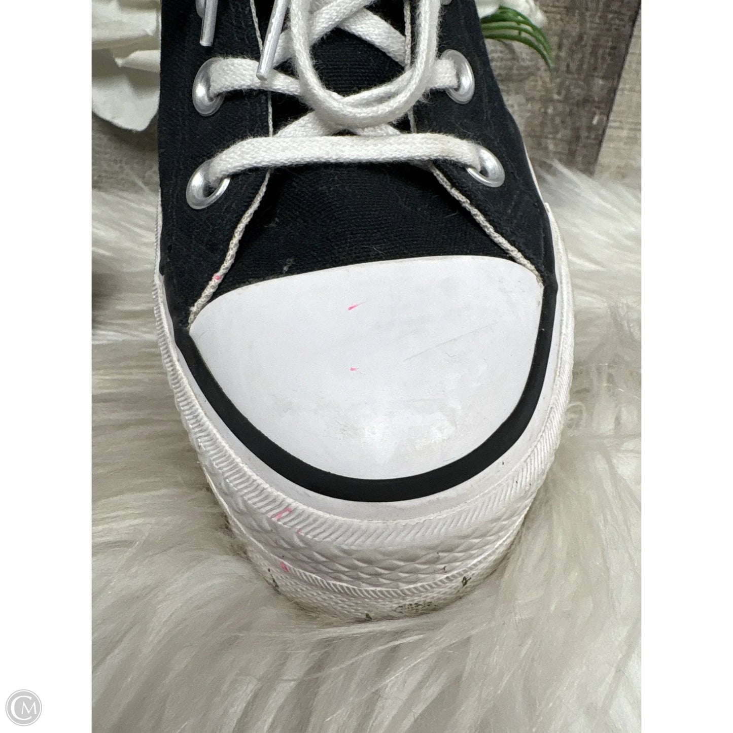 Shoes Sneakers By Converse In Black, Size: 7.5