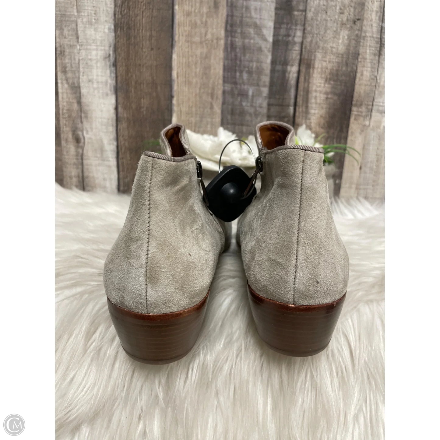 Boots Ankle Flats By Sam Edelman In Tan, Size: 10