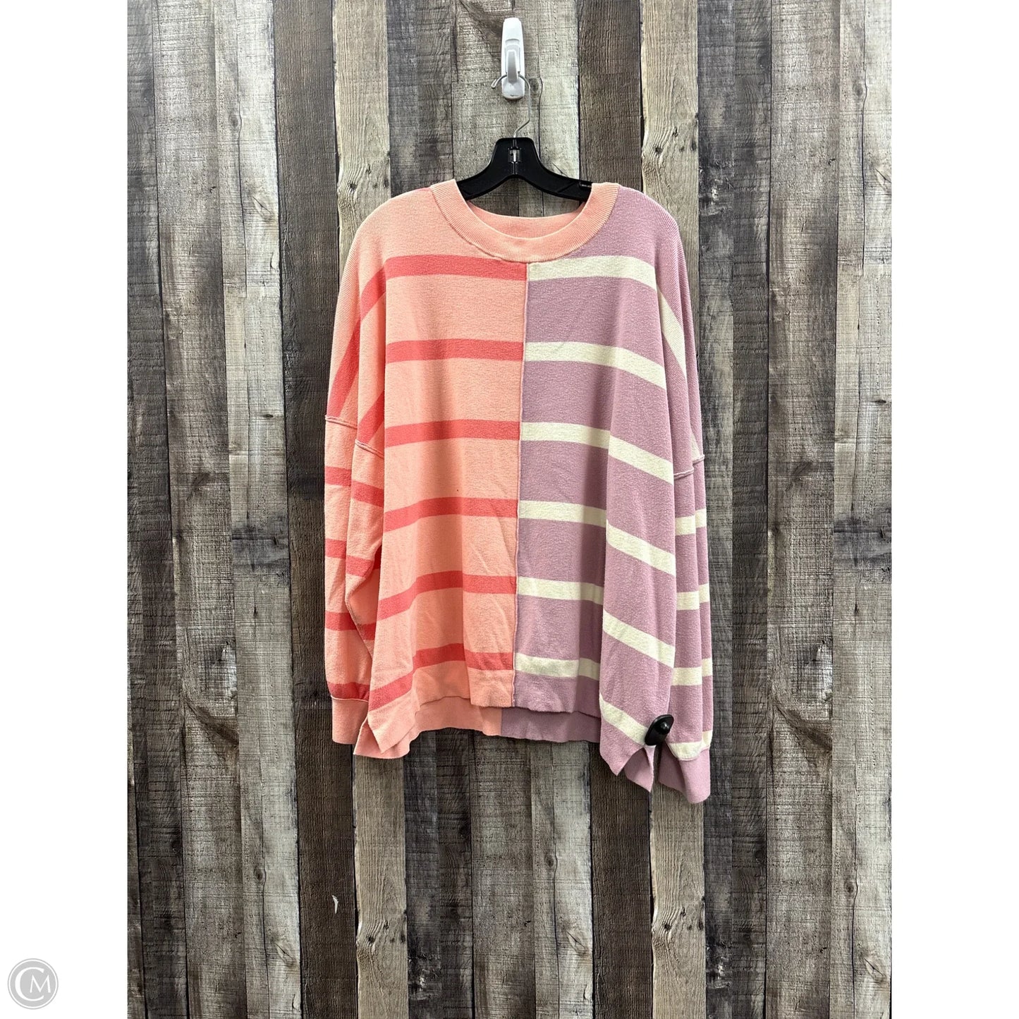 Sweater By Cmf In Striped Pattern, Size: 2x