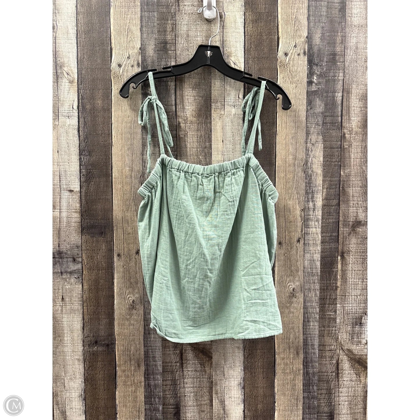 Top Sleeveless By Madewell In Green, Size: Xl