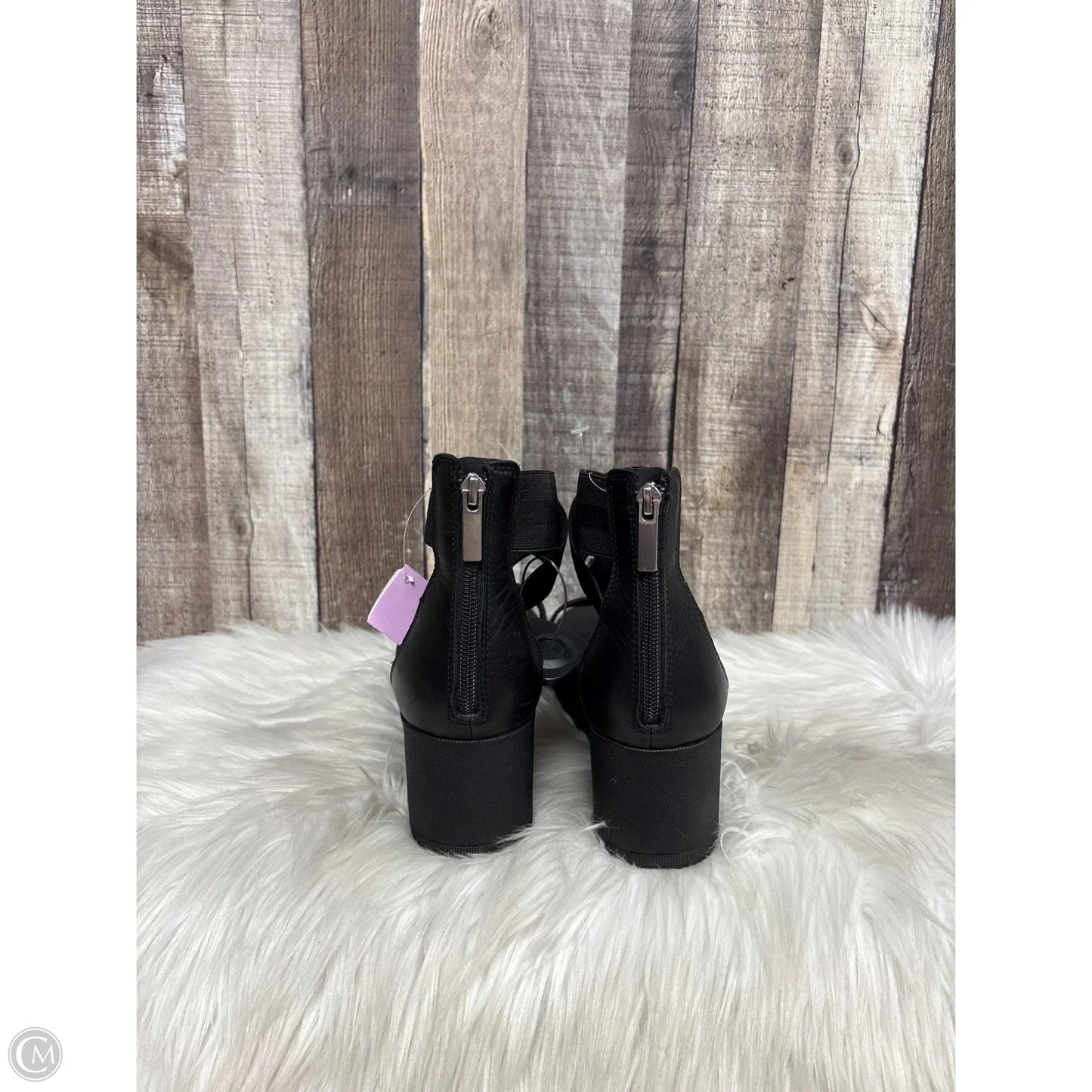 Sandals Heels Platform By Sorel In Black, Size: 10