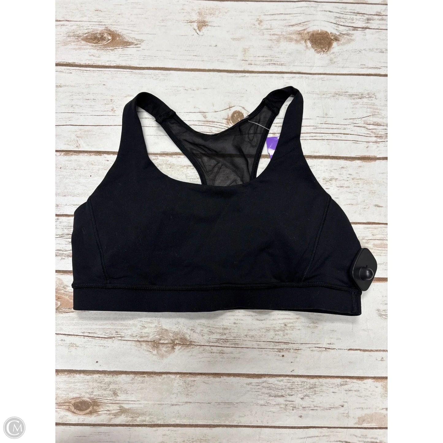 Athletic Bra By Lululemon In Black, Size: 8