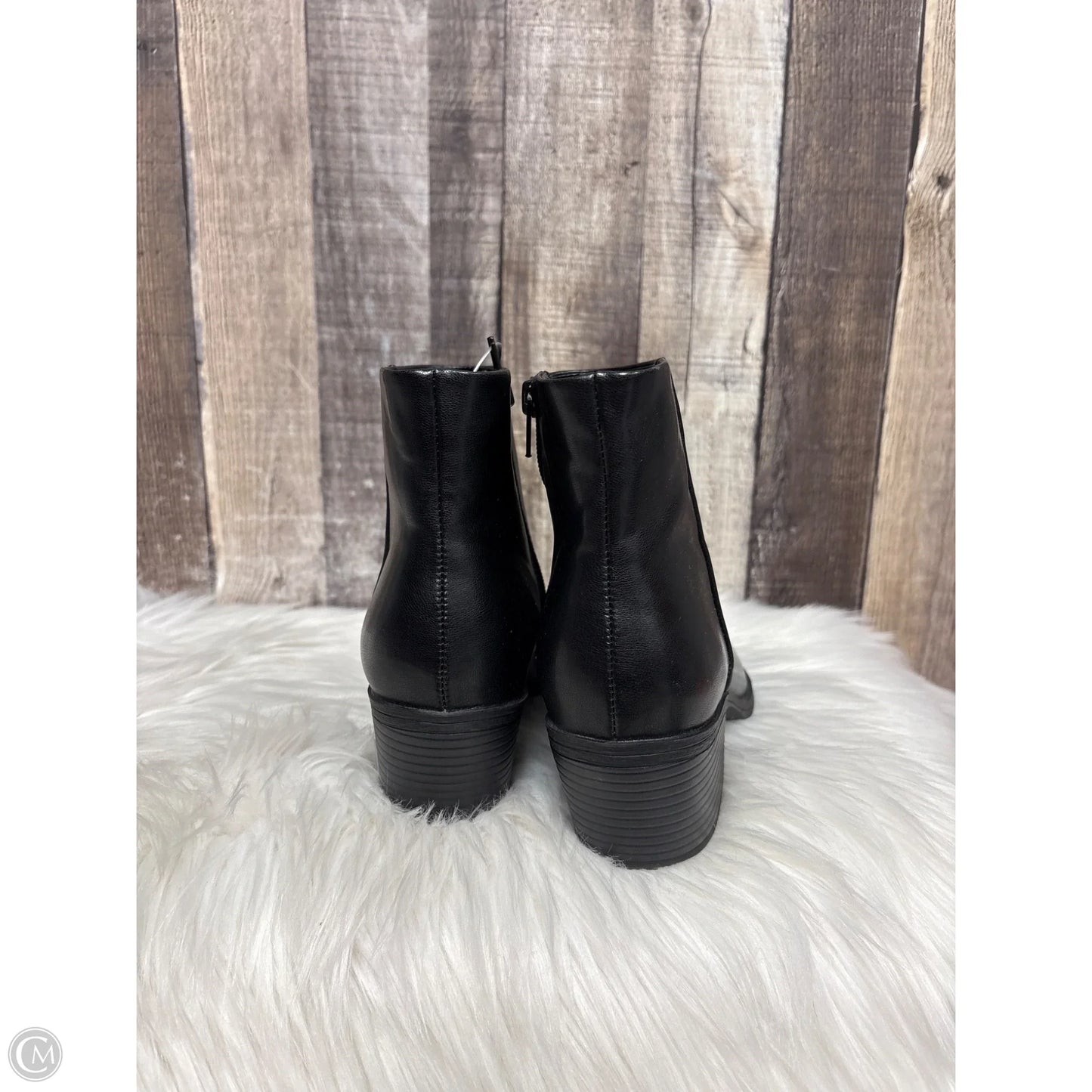 Boots Ankle Heels By Bp In Black, Size: 8