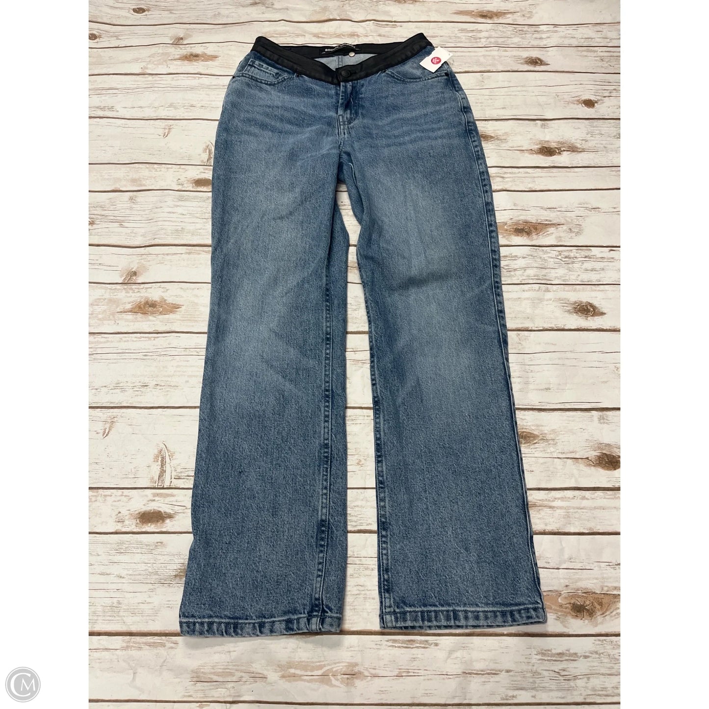 Jeans Straight By Cme In Blue Denim, Size: 6