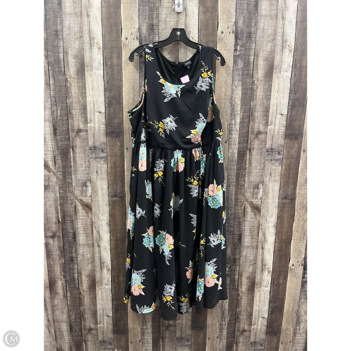 Dress Casual Maxi By Torrid In Black, Size: 2