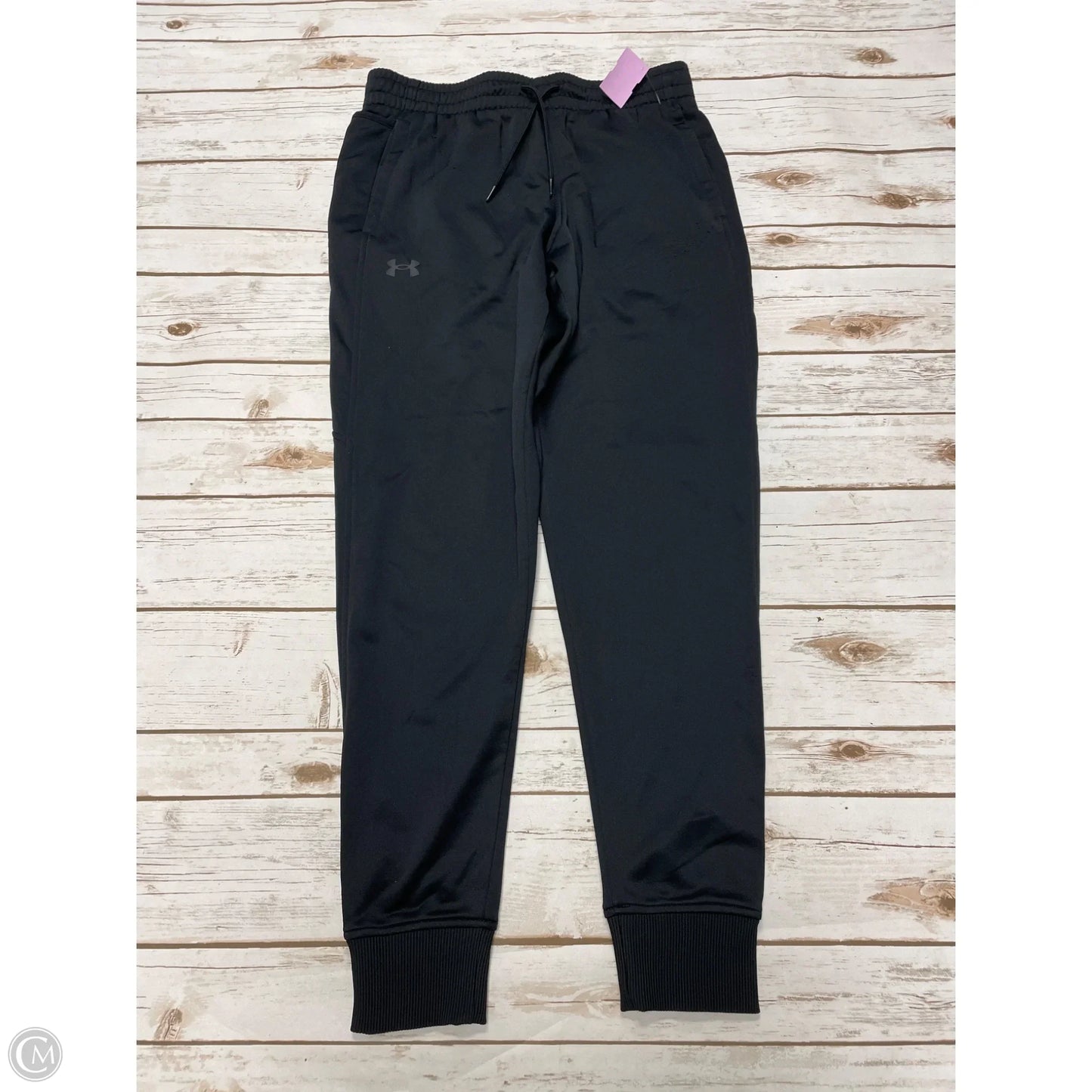 Athletic Pants By Under Armour In Black, Size: L