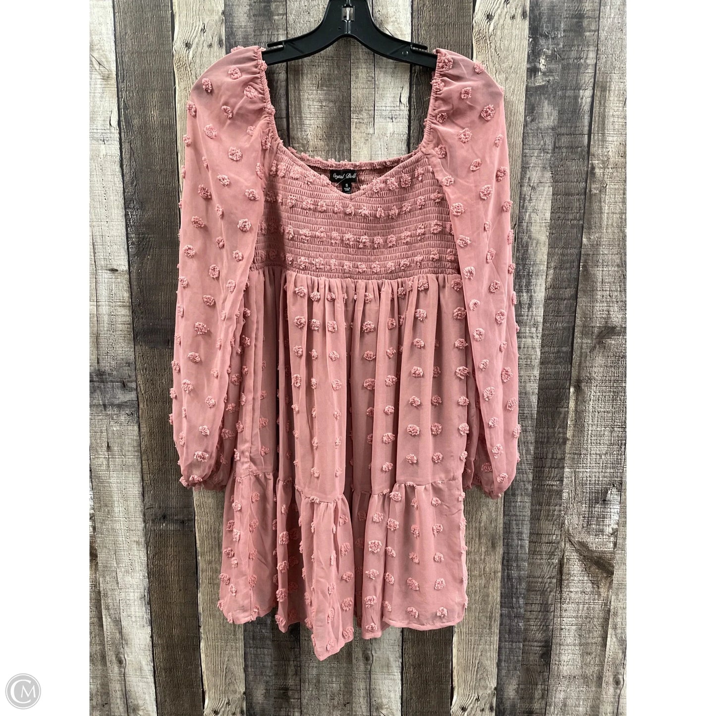 Dress Casual Short By Cme In Mauve, Size: S