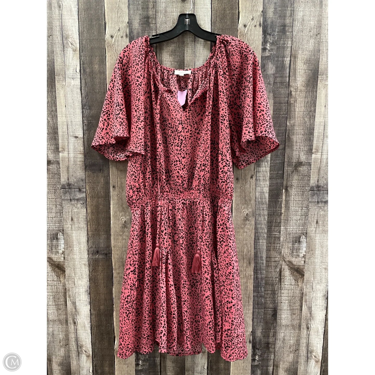 Dress Casual Midi By Oddi In Animal Print, Size: 2x