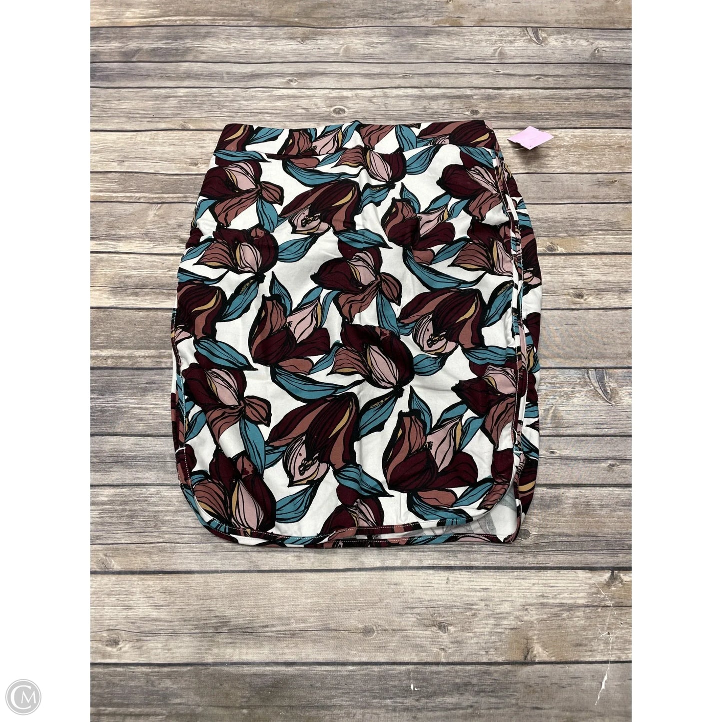 Skirt Midi By Loft In Multi-colored, Size: 2