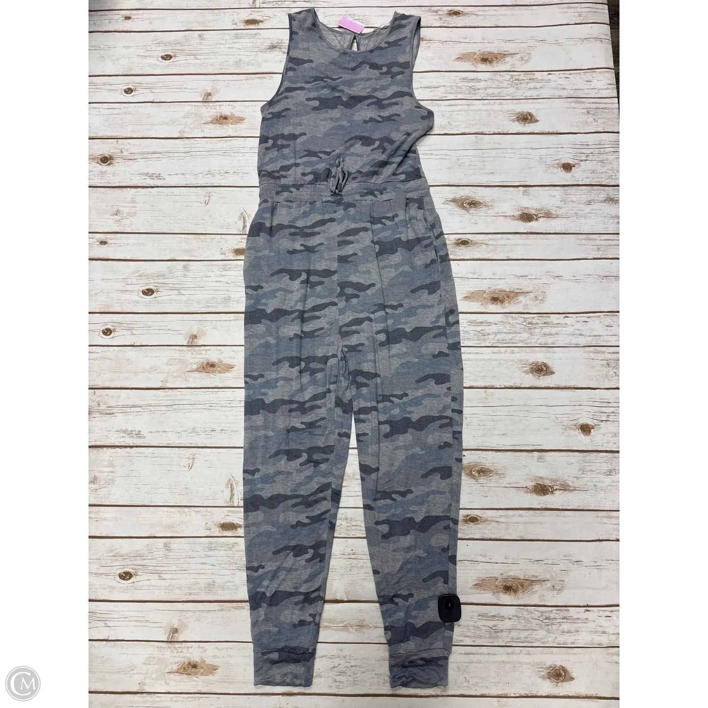 Jumpsuit By Cme In Camouflage Print, Size: L