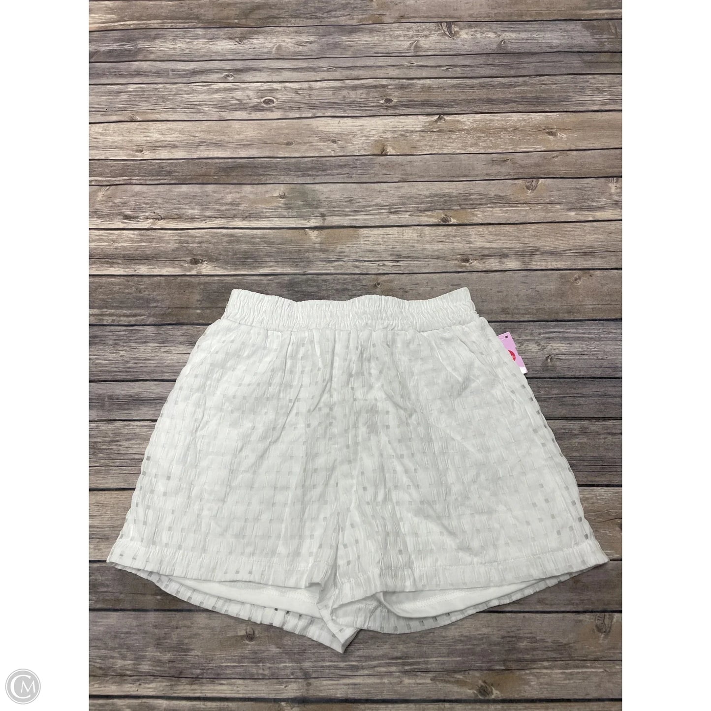 Shorts By Shein In White, Size: S