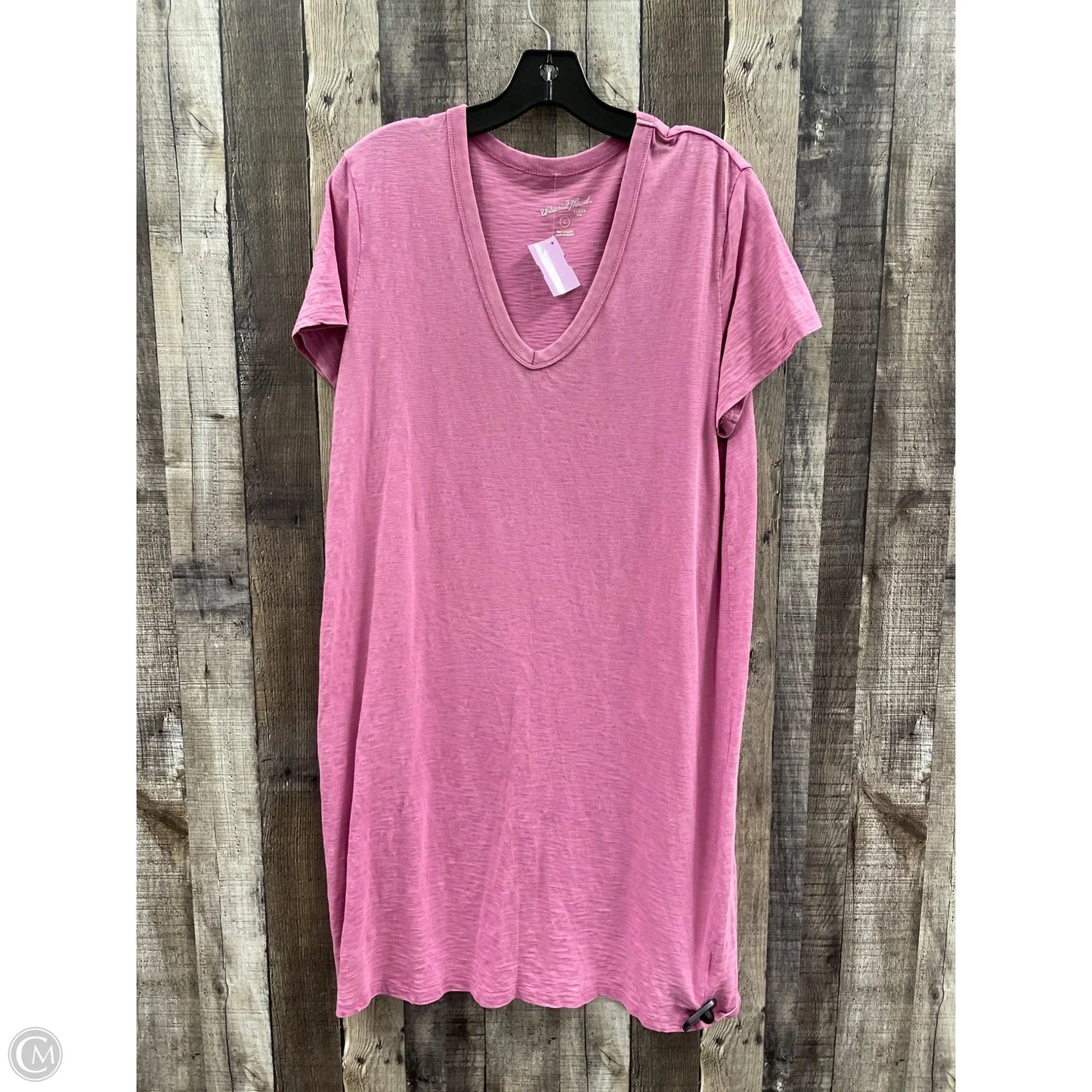 Dress Casual Midi By Universal Thread In Pink, Size: L