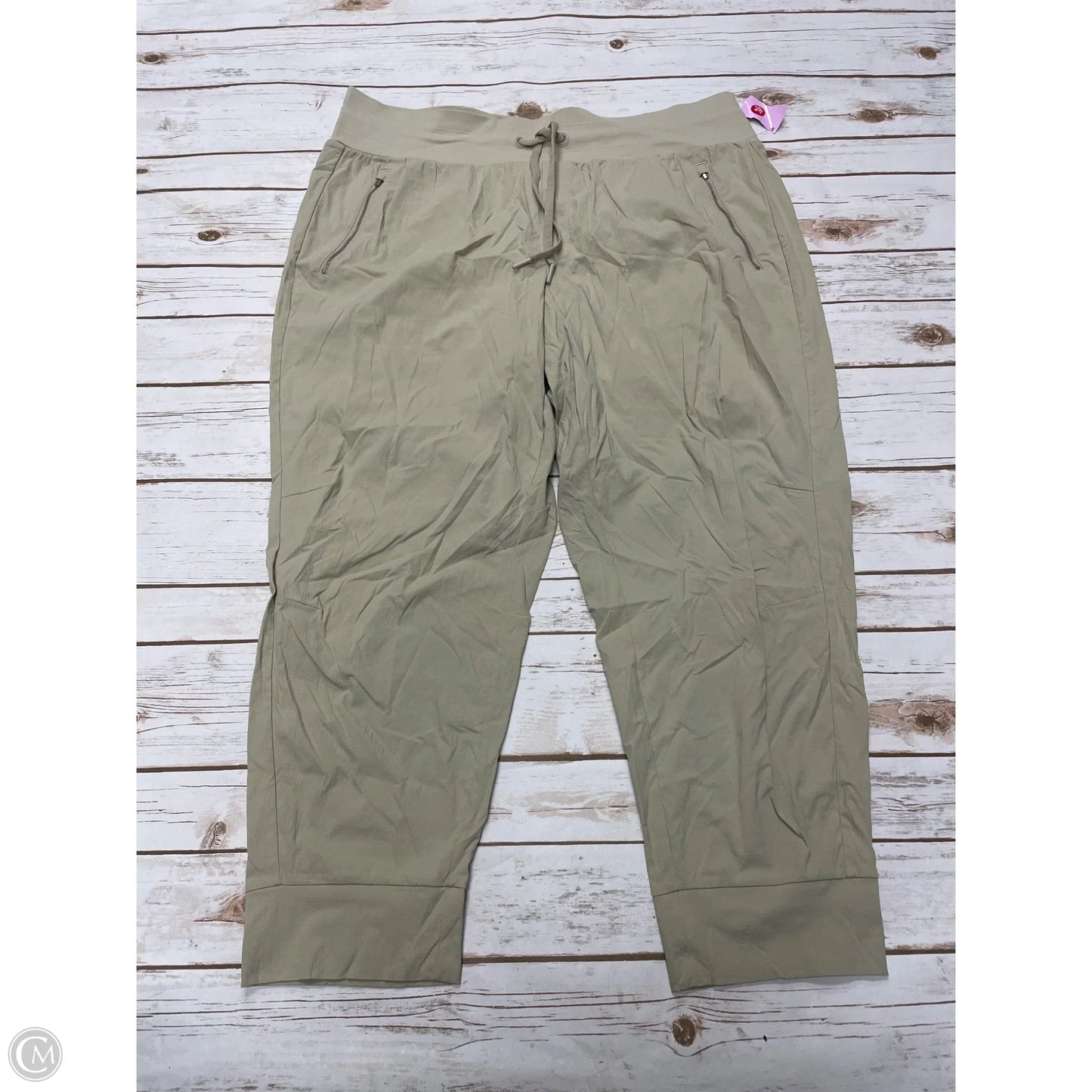 Athletic Pants By Athleta In Tan, Size: 1x