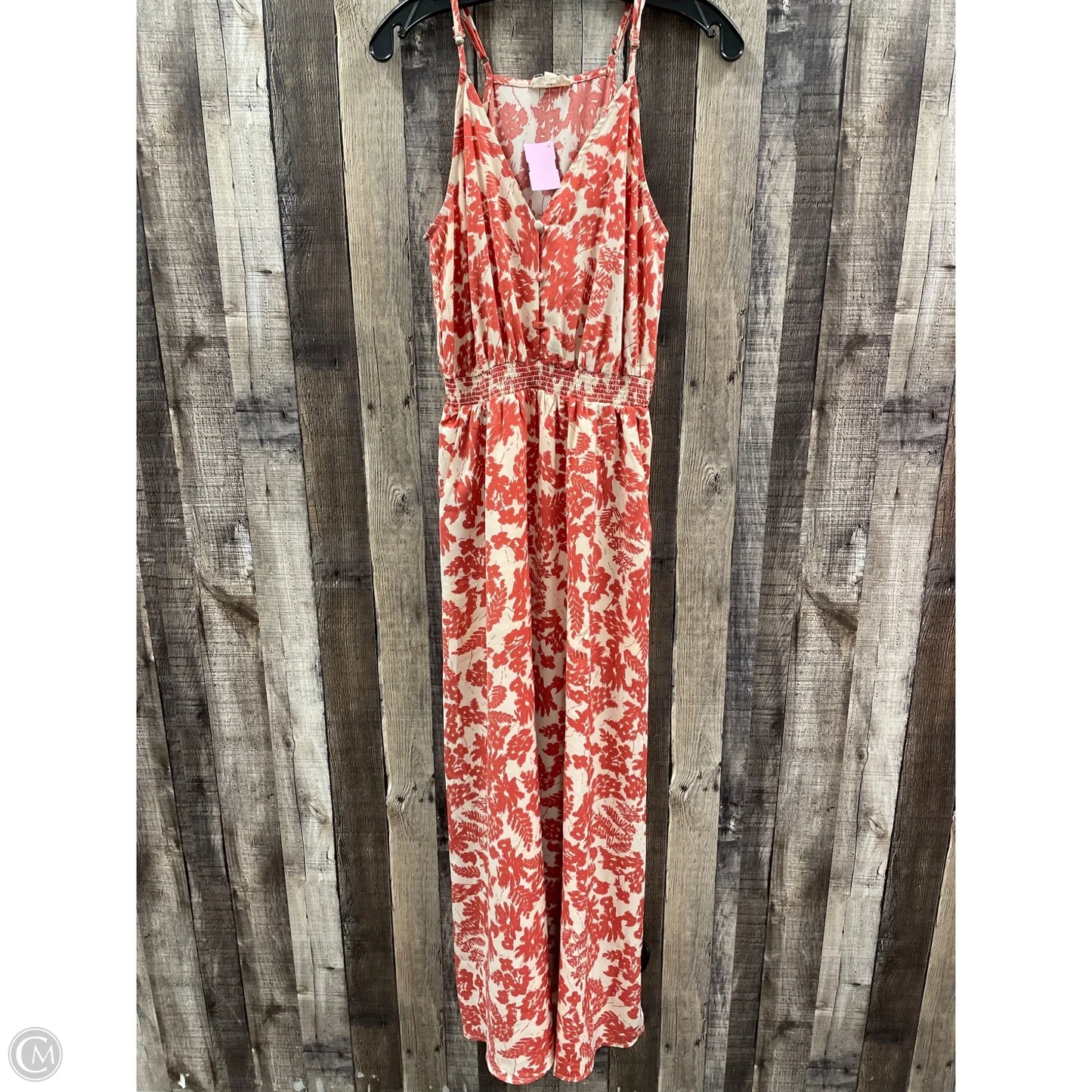 Dress Casual Maxi By Promesa In Coral, Size: S