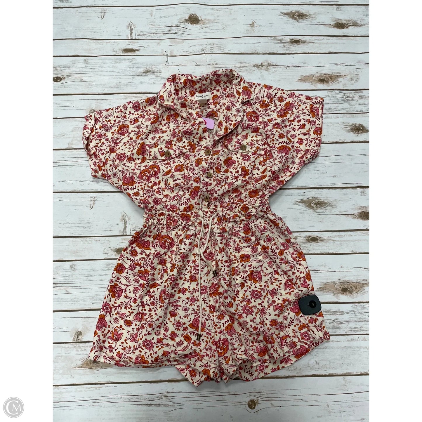 Romper By Jessica Simpson In Floral Print, Size: S