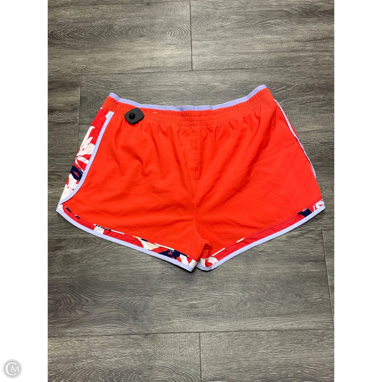 Athletic Shorts By Tek Gear In Orange, Size: Xxl