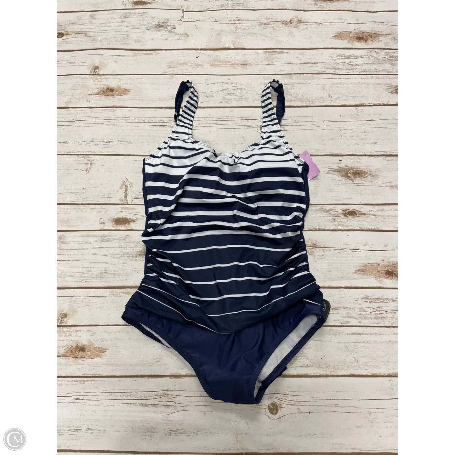 Swimsuit By Cme In Blue & White, Size: M