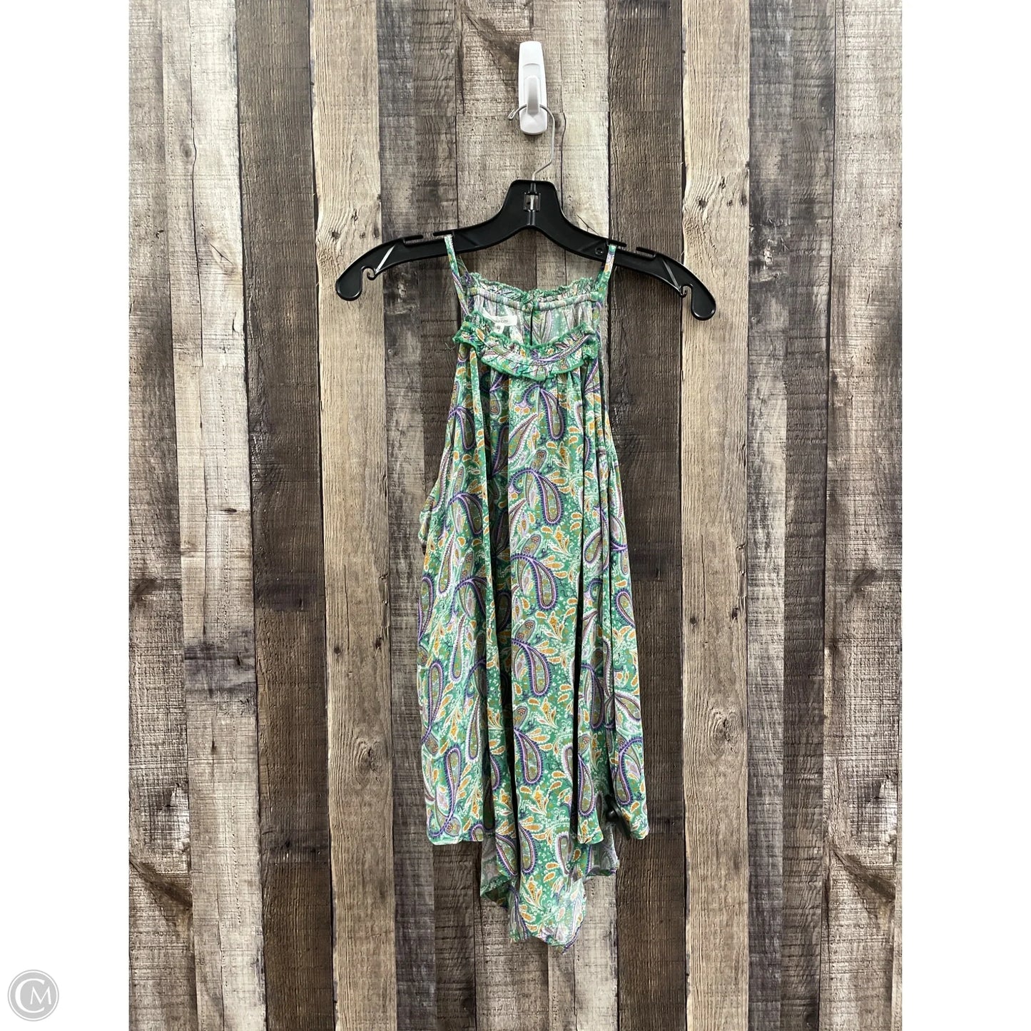 Top Sleeveless By Maurices In Green, Size: M