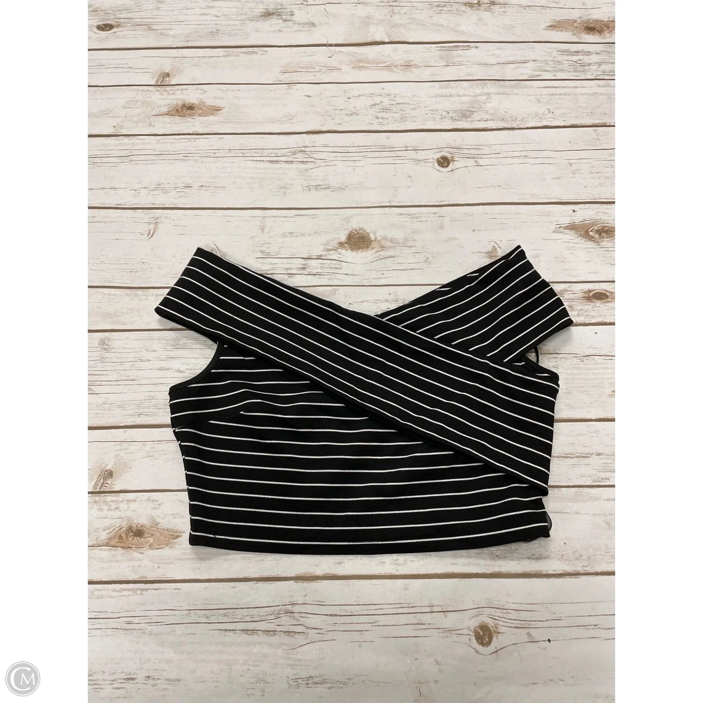 Top Sleeveless By 1.state In Striped Pattern, Size: M
