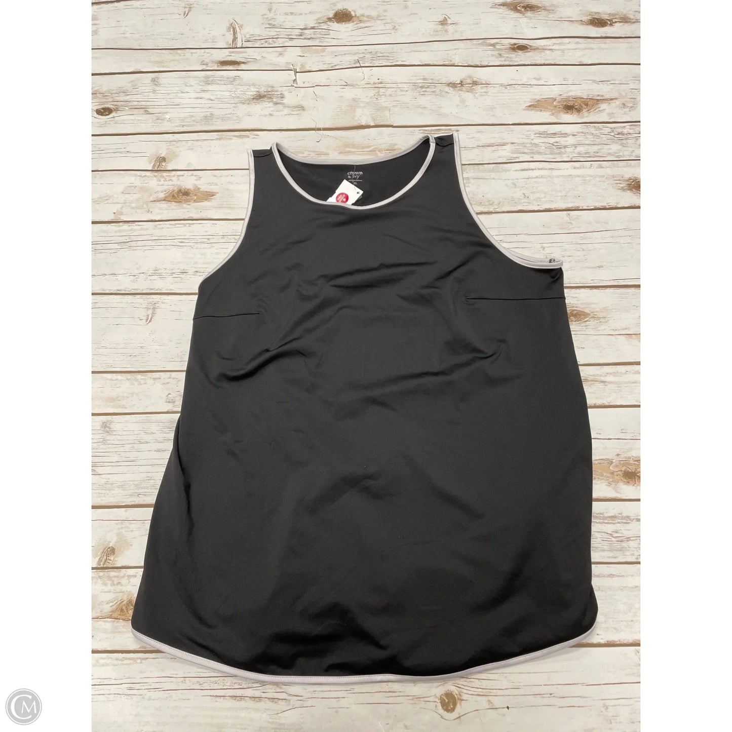 Top Sleeveless By Crown And Ivy In Black, Size: Xl