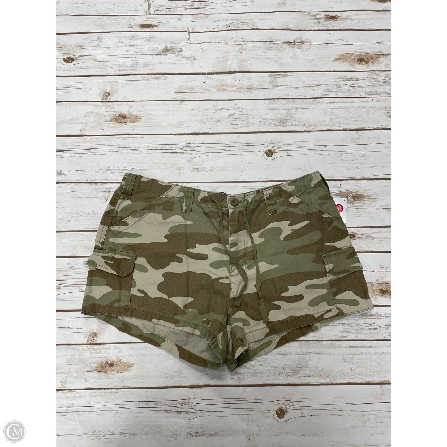 Shorts By Vanilla Star In Camouflage Print, Size: Xl