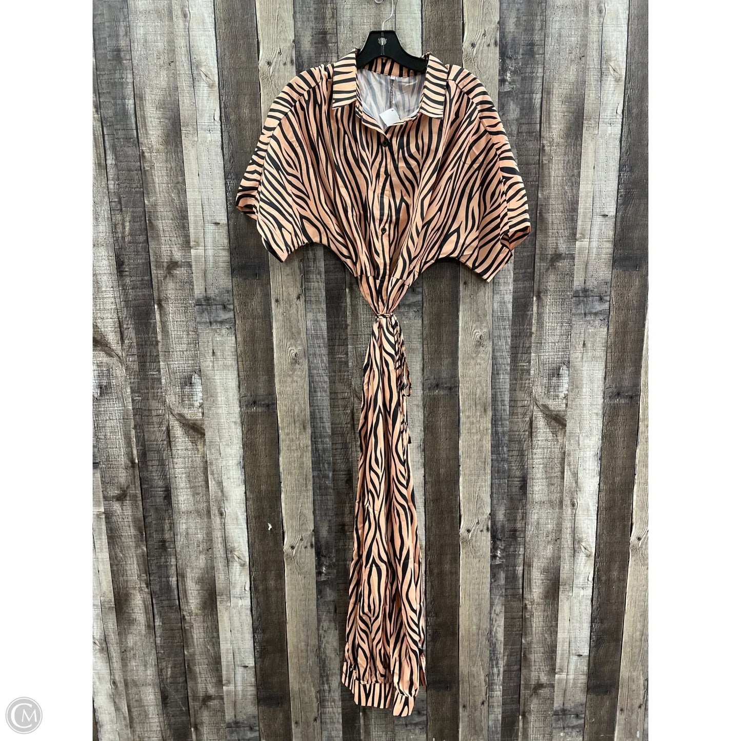 Jumpsuit By Cmf In Zebra Print, Size: 3x
