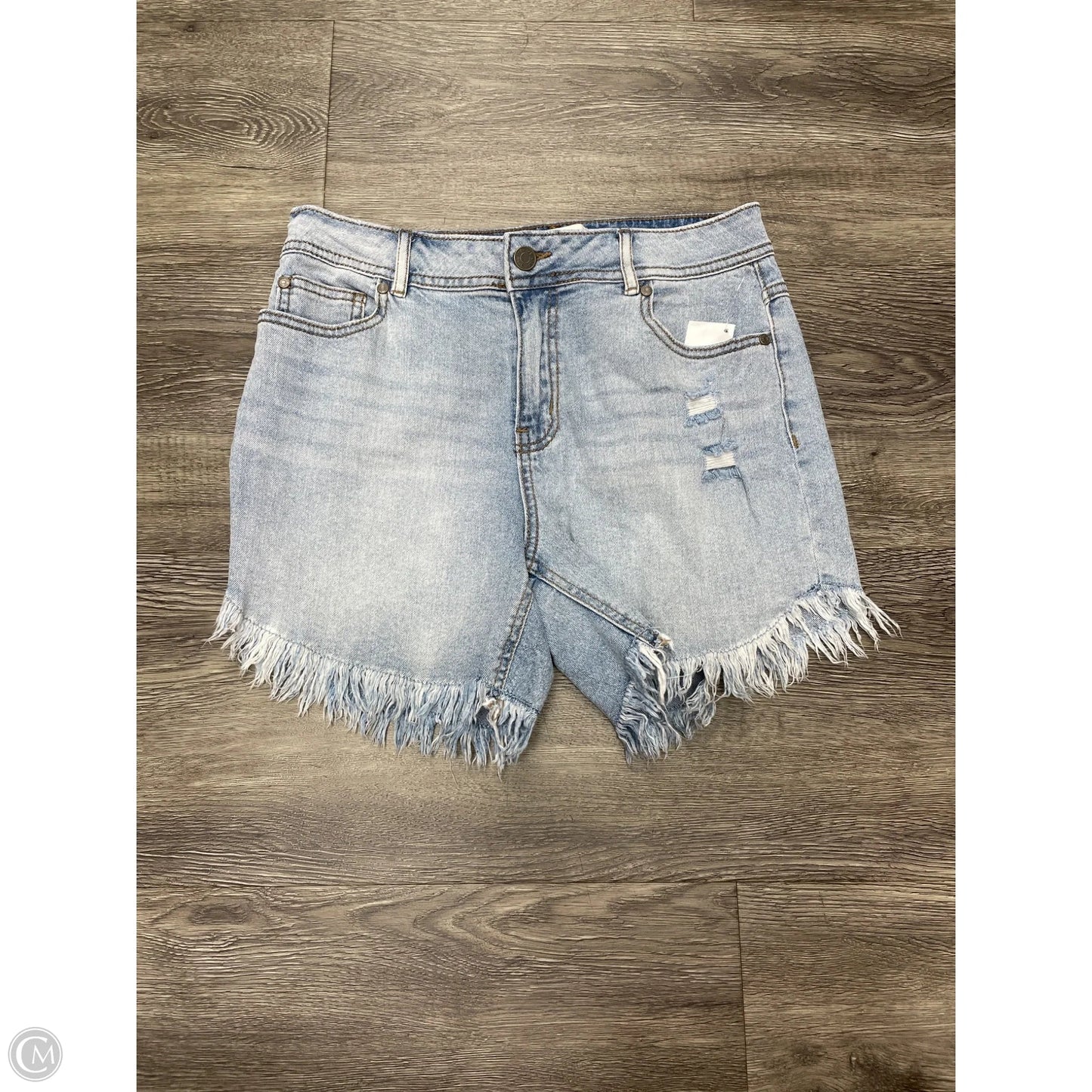 Shorts By Cato In Blue Denim, Size: 6