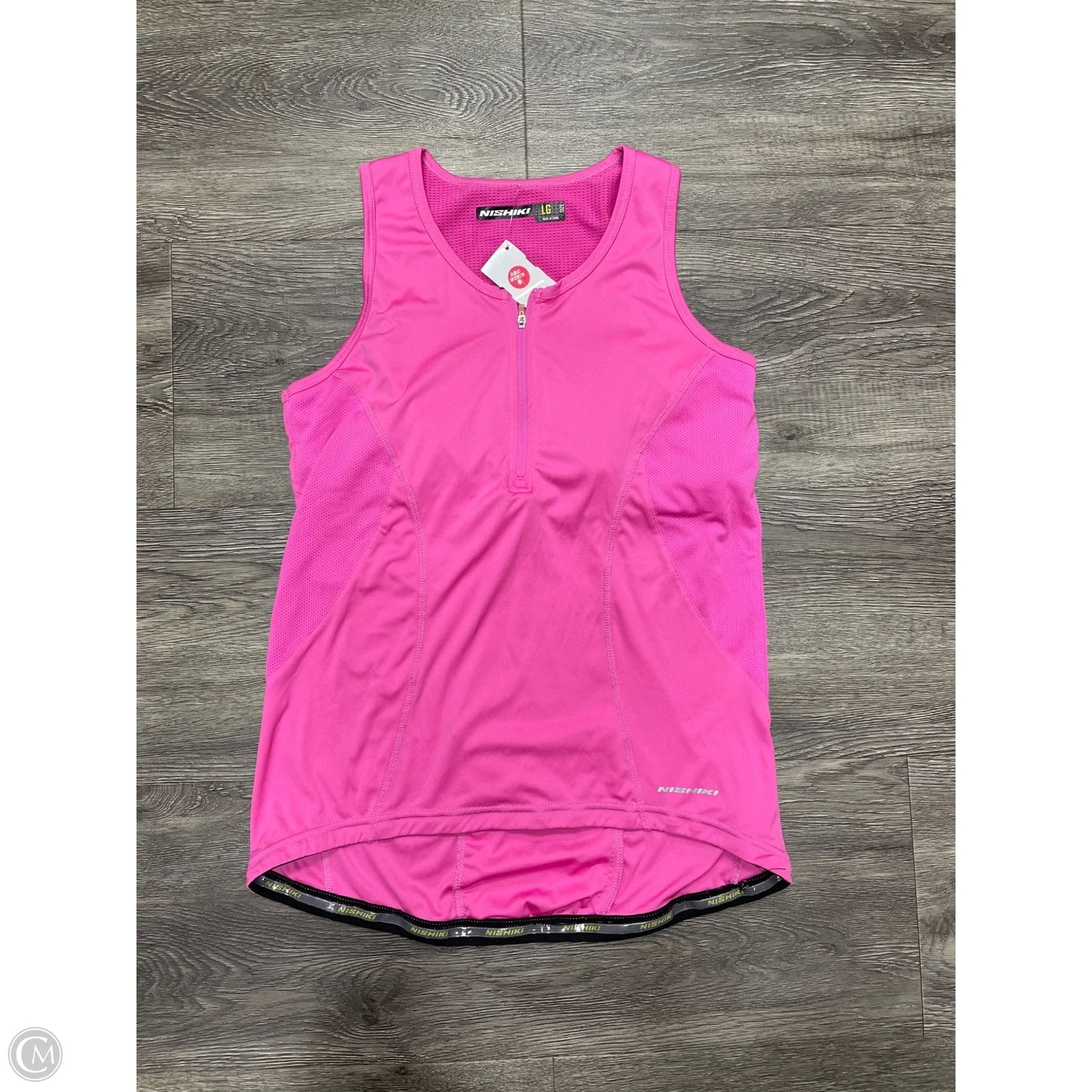 Athletic Tank Top By Cme In Pink, Size: L