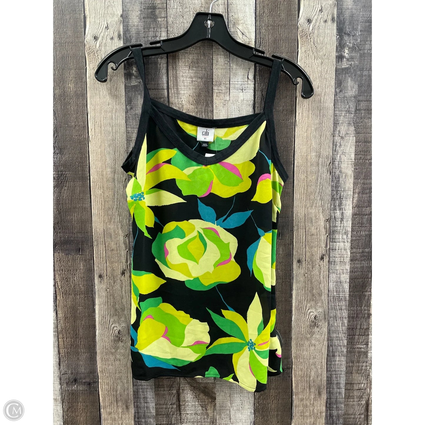 Top Sleeveless By Cabi In Multi-colored, Size: Xs