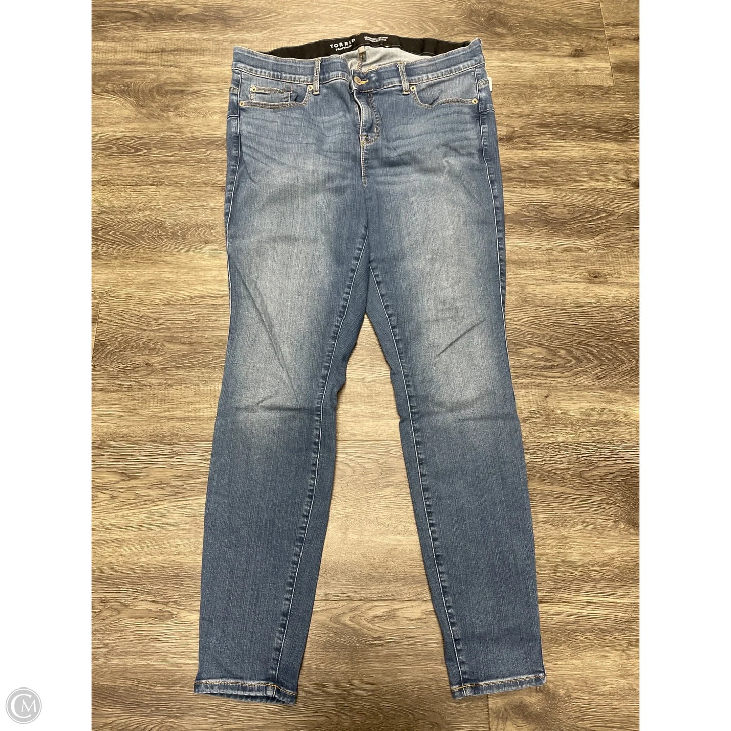 Jeans Skinny By Torrid In Blue Denim, Size: 20